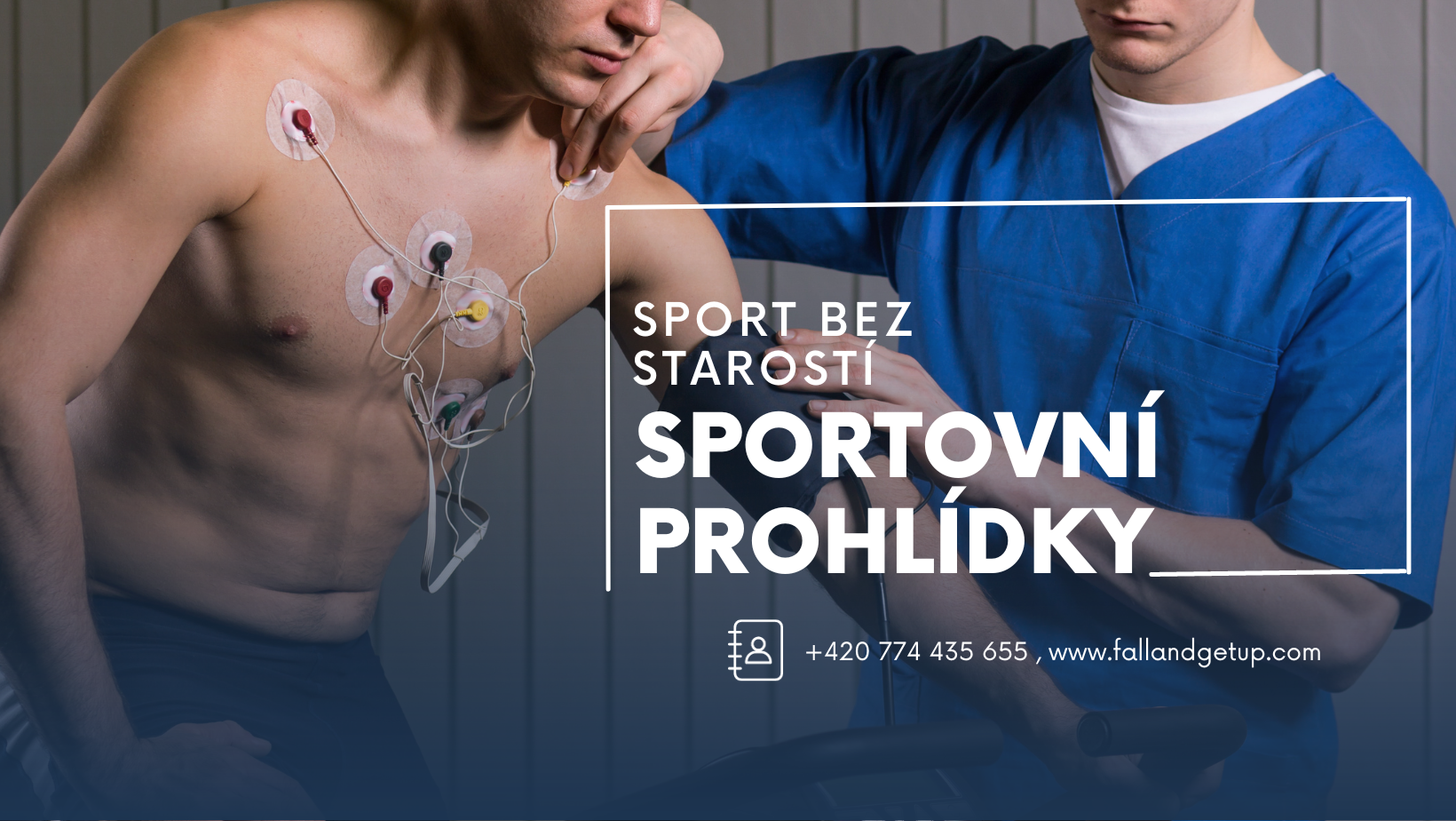 Sportovní prohlídka včetně zátěžového EKG a spiroergometrie